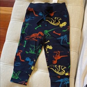 Baby Gap Dino sweatpants NWT